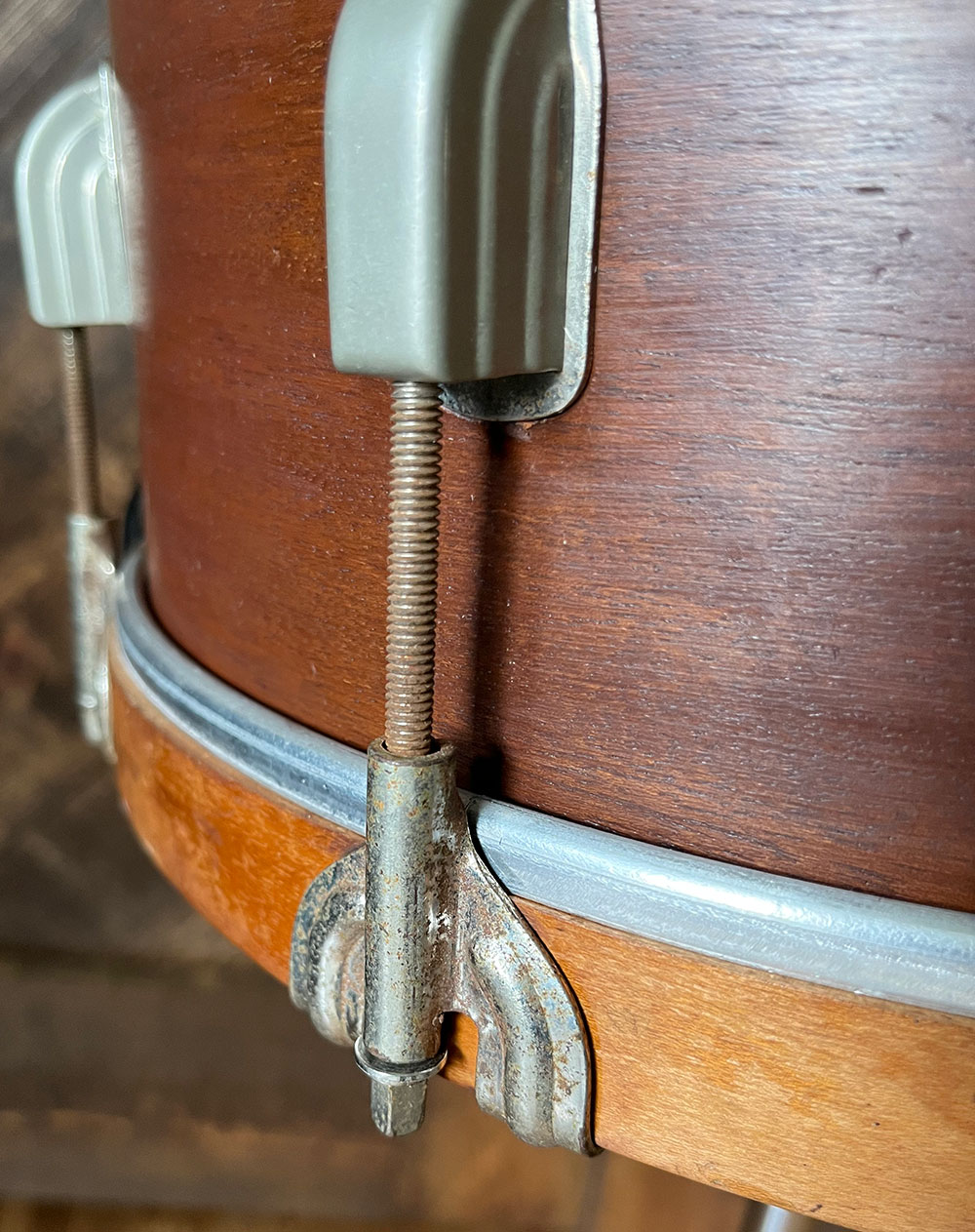 Vintage 1949-1950 Leedy 10x14 Parade Snare Drum