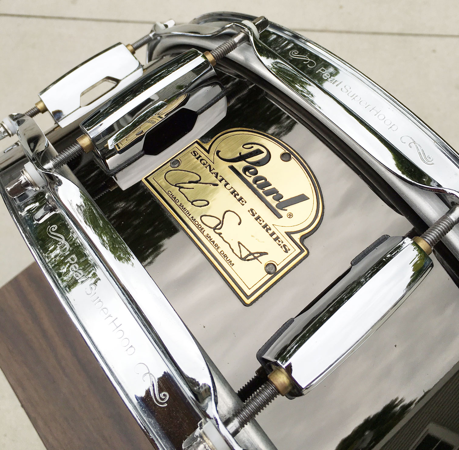 Pearl Chad Smith Signature 14x5 Steel Shell Snare Drum