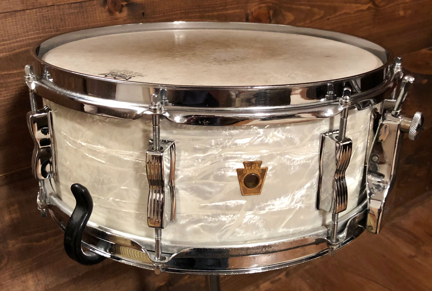 Vintage 1957 WFL 5.5x14 Buddy Rich Model Super Classic Snare Drum