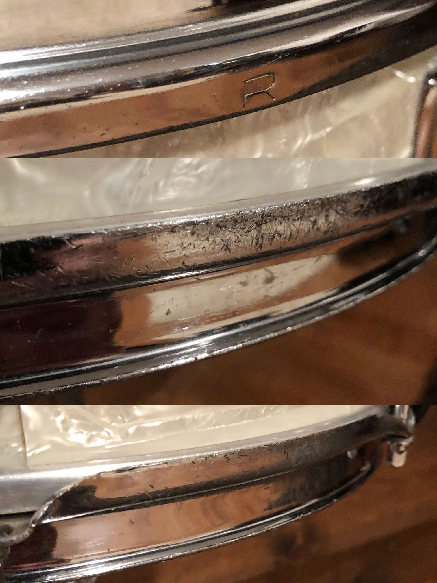 Vintage 1957 WFL 5.5x14 Buddy Rich Model Super Classic Snare Drum