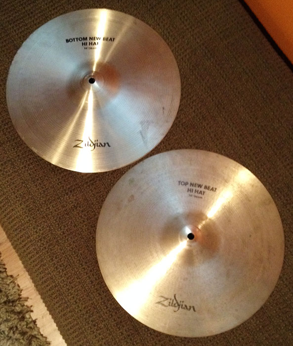 14" Zildjian New Beat Hi-Hat Cymbals